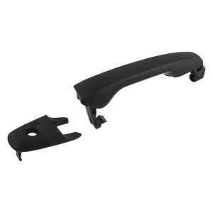 For New Exterior Door Handle Front Left Match Paint Without Push With Keyhole