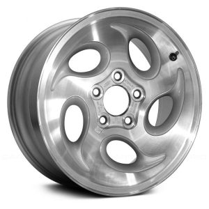 Wheel For 1995-2001 Ford Explorer 15x7 Alloy 5 Slot 5-114.3mm Painted Silver