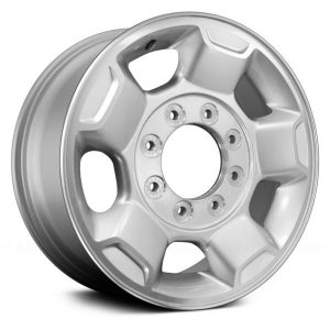 Wheel For 2010-2012 Ford F-250 17x7.5 Alloy 5 Spoke 8-170mm Silver Offset 40mm