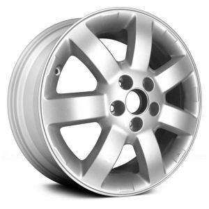 Wheel For 2007-11 Honda CR-V 17x6.5 Alloy 7 I Spoke 5-114.3mm Silver Offset 50mm