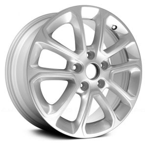 Wheel For 2014-16 Jeep Grand Cherokee 18x8 Alloy 5 V Spoke 5-127mm Bright Silver