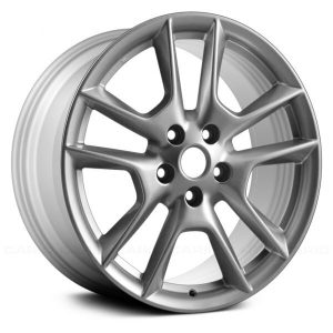 Wheel For 09-11 Nissan Maxima 18x8 Alloy 5 V Spoke 5-114.3mm Silver Offset 50mm