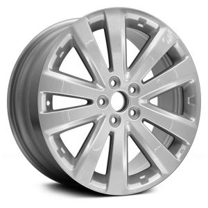 Wheel For 2011-2013 Subaru Forester 17x7 Alloy 5 V Spoke 5-100mm Painted Silver