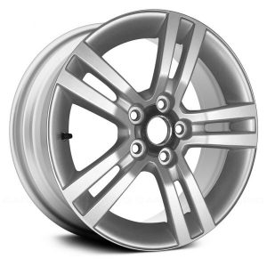 Wheel For 2008-09 Pontiac G8 18x8 Alloy 5 Double Spoke 5-120mm Silver Offset 48