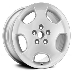 Wheel For 2003-2007 Toyota Highlander 17x6.5 Alloy 5 Slot Silver Offset 35mm