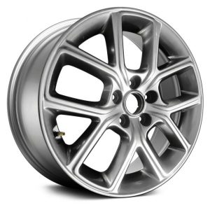 Wheel For 2018 Hyundai Sonata 18x7.5 Alloy 5 Y Spoke Gray Bright Hyper Silver