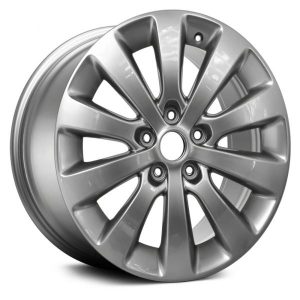 Wheel For 2012-17 Buick Verano 17x7 Alloy 10 Spoke 5-114.3mm Silver Offset 44mm
