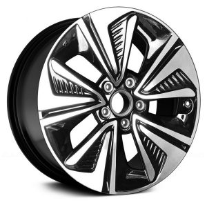 Wheel For 2019-2021 Honda Passport 20x8 Alloy Triple 5 Spoke Medium Charcoal