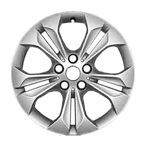 Wheel For X1 16-21 BMW 17x7.5 Alloy 5 Spoke Silver 5-112mm Offset 52mm Polished