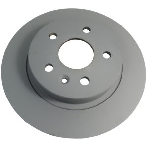 Rear Brake Rotor For 2013-2022 Buick Encore Coated Hat Edge With 5 Mounting Hole