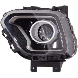 Headlight For 2020-2022 Kia Soul Left Side With Bulb Halogen Clear Lens - CAPA