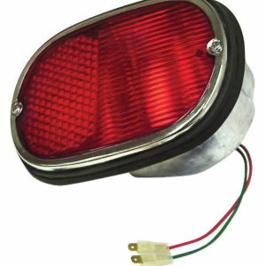 Tail Light Brake Lamp For 1968-71 Volkswagen Campmobile Right Left Side Red Lens