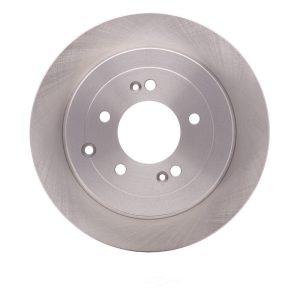 Rear Brake Rotor For 2016-2021 Hyundai Tucson Coated Hat With 5 Mounting Holes