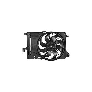 Engine Cooling Fan For 2015-2018 Ford Focus Plastic Black Male Connector Shroud