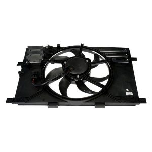 Fan Assembly For 2017-21 Jeep Renegade 2.4L 4 Cyl Plastic Male 2 Terminal Shroud