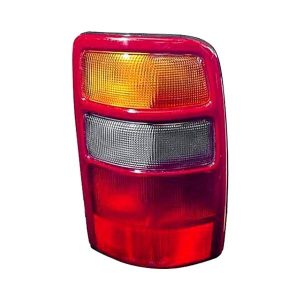 Tail Light Brake Lamp For 00-03 Chevrolet Yukon Right Side Red Amber Lens - CAPA