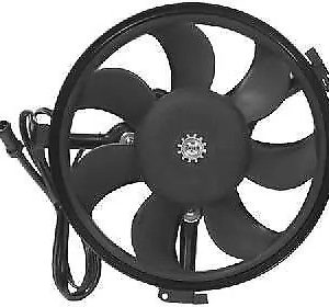 Radiator Fan Assembly For 2001 Audi A4 2 Pin Connector 8 Blades Without Shroud