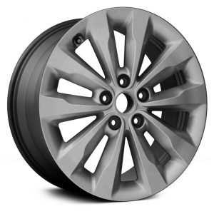 Wheel For 2015 Kia Sedona 18x7 Alloy 5 V Spoke 5-114.3mm Charcoal with Machined