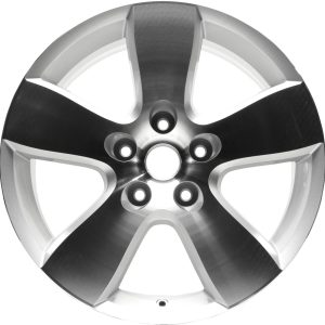 Wheel For 2009-2012 Dodge Ram 1500 20x8 Alloy Polished W Painted Silver Pockets