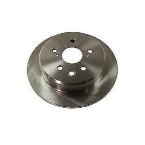 Rear Brake Rotor For 2006-2015 Lexus IS250 Coated Hat Edge With 5 Lug Stud Holes