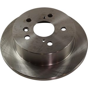 Rear Brake Rotor For 2002-2003 Lexus ES300 Coated Hat Edge With 5 Mounting Holes