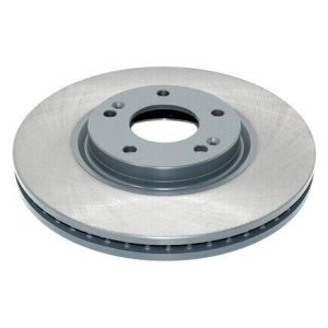 Front Brake Rotor For 2006-11 Hyundai Azera Cast Iron With 5 Mounting Bolt Holes