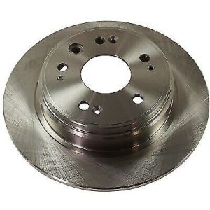 Rear Brake Rotor For 2002-2004 Honda CRV Coated Hat Edge With 5 Mounting Holes