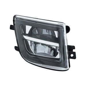 Fog Light Front Lamp For 13-15 BMW 740i Passenger Side Chrome Housing Clear Lens