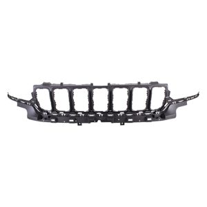 Grille For 2022-2024 Jeep Grand Cherokee Black Textured Made of Plastic -CAPA