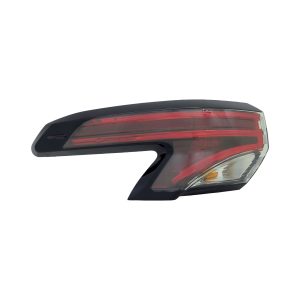 Tail Light Brake Lamp For 21-22 Toyota Sienna Left Side Red Clear Lens -CAPA