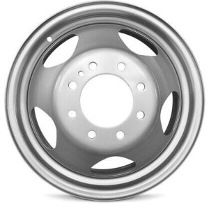For 2008-2010 17x6.5 Chevrolet Silverado 3500 Dually Steel Wheel / Rim
