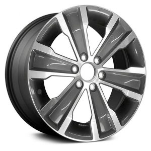 Wheel For 2017-2019 Nissan Titan 20x8 Alloy 6 I Spoke Machined Dark Charcoal