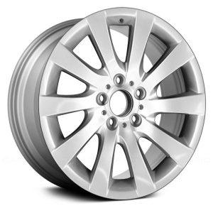 Wheel For 10-17 BMW 550i GT 18x8 Alloy 10 Spiral Spoke 5-120mm Silver Offset 30