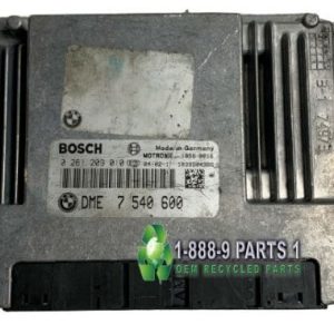 Engine ECM Electronic Control Module Fits 04 BMW 545i 7540600 698 C