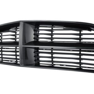 New Grille For 2006-2010 Dodge Charger SRT-8 Louvered Type Matte Black Plastic