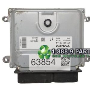 Engine ECM Electronic Control Module Xc Fits 09-10 VOLVO 60 SERIES 3606