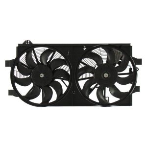 Fits 11-12 Nissan LEAF, DUAL Radiator Fan Assembly