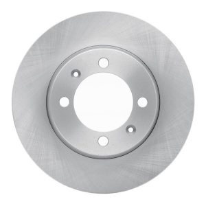 Front Brake Rotor For 1981-1987 Saab 900 Solid 4 Lugs Non Directional Iron Cast