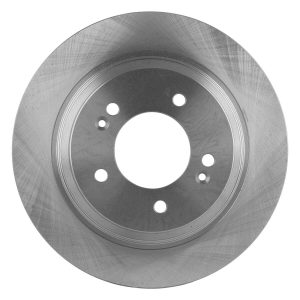 Rear Brake Rotor For 2013-15 Kia Optima Plain Surface Cast Iron With 5 Lug Holes