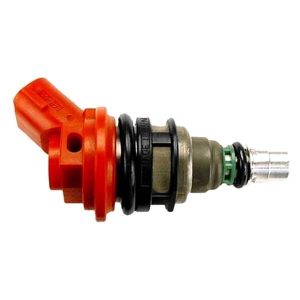 Fuel Injector For 92-99 Subaru Legacy Gasoline Red Finish 2 Male Terminal Blade