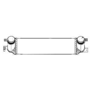 Turbocharger Intercooler For 2015-2023 Ford Mustang EcoBoost Premium 2.3L 4 Cyl