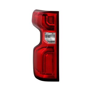 Tail Light Brake Lamp For 19-21 Chevrolet Silverado 1500 Left Side Chrome Clear