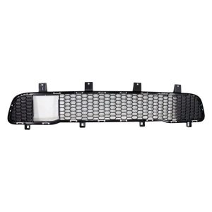 Grille For 2017-2021 Jeep Compass Textured Black Plastic With Adaptive Cruise