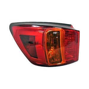 Tail Light Brake Lamp For 09-10 Lexus IS250 Left Side Outer Chrome Housing -CAPA