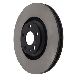 Front Brake Rotor For 2008-2009 Audi TT Quattro Plain Diameter 13.39In 5 Lugs