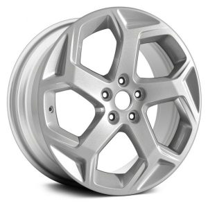 Wheel For 18-19 Land Rover Range Rover Sport 20x8.5 Alloy 5 Spoke Sparkle Silver