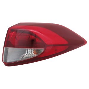 Tail Light Brake Lamp For 2016-18 Hyundai Tucson Right Side Outer Red Clear Lens