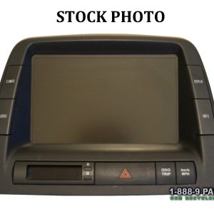 DISPLAY SCREEN MFD INFO 86110-47230 TOYOTA PRIUS w/ BACKUP 6 SPK CAMERA